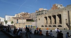 Pla�a dels �ngels, Convent dels �ngels - Barcelona